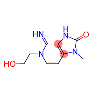 2H-Imidazo[4,5-c]pyridin-2-one,1,3,4,5-tetrahydro-5-(2-hydroxyethyl)-4-imino-1-methyl-(9CI)