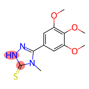 4-METHYL-5-(3,4,5-TRIMETHOXYPHENYL)-4H-1,2,4-TRIAZOLE-3-THIOL