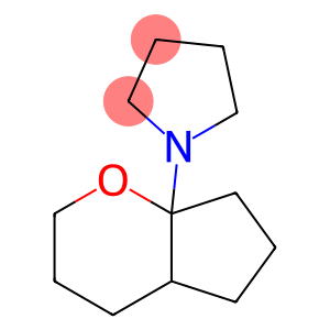 Pyrrolidine, 1-(hexahydrocyclopenta[b]pyran-7a(2H)-yl)- (9CI)