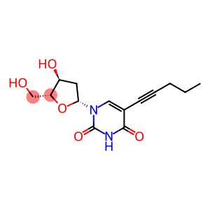 5-(1-pentynyl)-2'-deoxyuridine