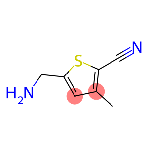 2-Thiophenecarbonitrile,5-(aminomethyl)-3-methyl-(9CI)