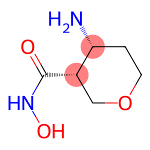 2H-Pyran-3-carboxamide,4-aminotetrahydro-N-hydroxy-,(3R,4R)-(9CI)