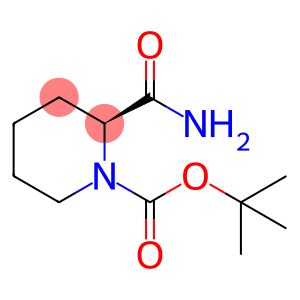 1-Piperidinecarboxylic acid, 2-(aminocarbonyl)-, 1,1-dimethylethyl ester, (2S)-