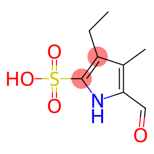 1H-Pyrrole-2-sulfonicacid,3-ethyl-5-formyl-4-methyl-(9CI)