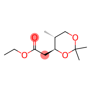 D-erythro-Pentitol, 2,4-dideoxy-4-methyl-3,5-O-(1-methylethylidene)-, acetate (9CI)