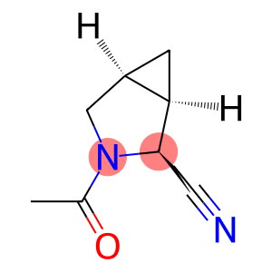 3-Azabicyclo[3.1.0]hexane-2-carbonitrile, 3-acetyl-, (1alpha,2beta,5alpha)- (9CI)