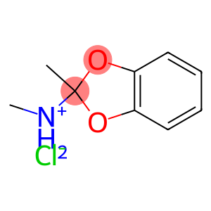 methyl-(2-methylbenzo[1,3]dioxol-2-yl)azanium chloride