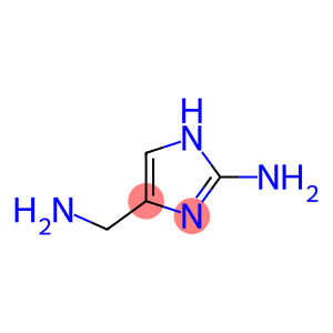 1H-Imidazole-4-methanamine,  2-amino-  (9CI)