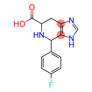 4-(4-FLUORO-PHENYL)-4,5,6,7-TETRAHYDRO-3H-IMIDAZO[4,5-C]PYRIDINE-6-CARBOXYLIC ACID