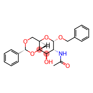 α-D-Glucopyranoside, phenylmethyl 2-(acetylamino)-2-deoxy-4,6-O-[(R)-phenylmethylene]-