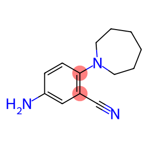 5-amino-2-(azepan-1-yl)benzonitrile