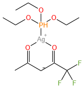 Triethoxyphosphine(trifluoroacetylacetonate)silver(I)