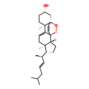 (22E)-5α,8α-Epidioxy-5α-cholesta-6,9(11),22-trien-3β-ol