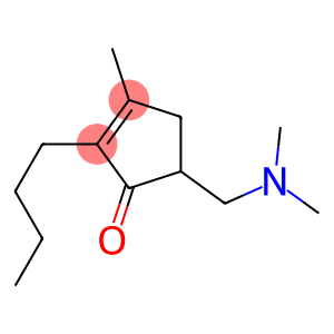 2-Cyclopenten-1-one,2-butyl-5-[(dimethylamino)methyl]-3-methyl-(9CI)