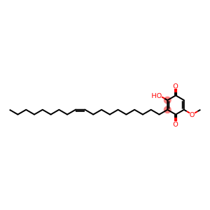 2-Hydroxy-5-methoxy-3-(10Z)-10-nonadecenyl-2,5-cyclohexadiene-1,4-dione