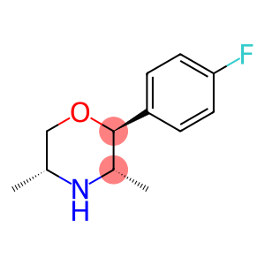 Morpholine, 2-(4-fluorophenyl)-3,5-dimethyl-, [2S-(2alpha,3ba,5ba)]- (9CI)