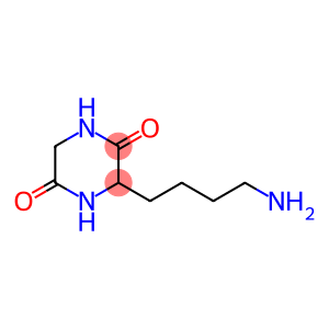 2,5-Piperazinedione,3-(4-aminobutyl)-(9CI)