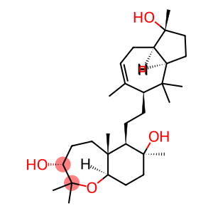 (3S,9aβ)-Decahydro-2,2,5aα,7-tetramethyl-6α-[2-[[(1S)-1,2,3,3aβ,4,5,8,8aβ-octahydro-1β-hydroxy-1,4,4,6-tetramethylazulen]-5α-yl]ethyl]-1-benzoxepin-3β,7α-diol