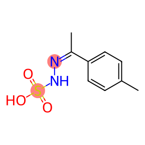 Hydrazinesulfonic acid, [1-(4-methylphenyl)ethylidene]- (9CI)
