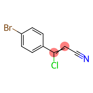 3-(4-BROMOPHENYL)-3-CHLOROACRYLONITRILE