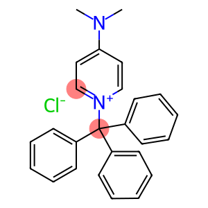 N,N-dimethyl-1-tritylpyridin-1-ium-4-amine,chloride