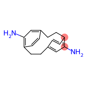 Tricyclo[8.2.2.24,7]hexadeca-4,6,10,12,13,15-hexaene-5,11-diamine, stereoisomer (9CI)