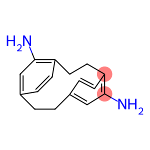 Tricyclo[8.2.2.24,7]hexadeca-4,6,10,12,13,15-hexaene-5,12-diamine, stereoisomer