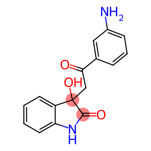 3-[2-(3-aminophenyl)-2-oxoethyl]-3-hydroxy-1,3-dihydro-2H-indol-2-one