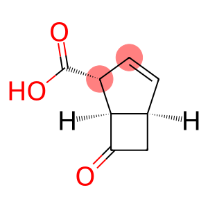 Bicyclo[3.2.0]hept-3-ene-2-carboxylic acid, 7-oxo-, (1alpha,2alpha,5alpha)- (9CI)