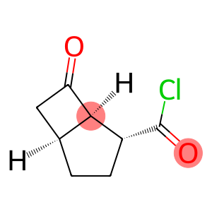 Bicyclo[3.2.0]heptane-2-carbonyl chloride, 7-oxo-, (1alpha,2alpha,5alpha)- (9CI)