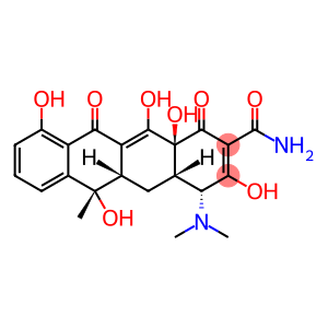 (2Z,4R,4aS,5aS,6S,12aS)-2-(amino-hydroxy-methylidene)-4-dimethylamino- 6,10,11,12a-tetrahydroxy-6-methyl-4,4a,5,5a-tetrahydrotetracene-1,3,12 -trione