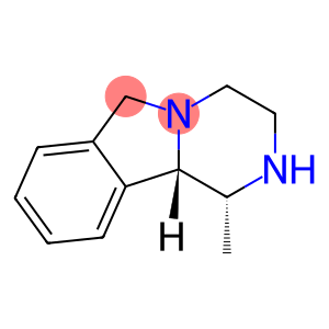 Pyrazino[2,1-a]isoindole, 1,2,3,4,6,10b-hexahydro-1-methyl-, trans- (9CI)