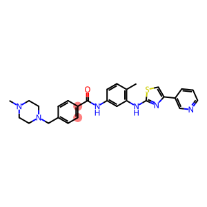 4-[(4-methylpiperazin-1-yl)methyl]-N-(4-methyl-3-{[4-(pyridin-3-yl)-1,3-thiazol-2-yl]amino}phenyl)benzamide
