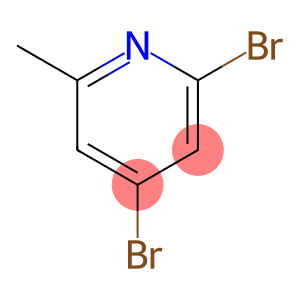 pyridine, 2,4-dibromo-6-methyl-