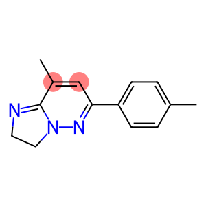 Imidazo[1,2-b]pyridazine, 2,3-dihydro-8-methyl-6-(4-methylphenyl)- (9CI)