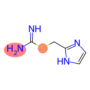 Carbamimidothioic  acid,  1H-imidazol-2-ylmethyl  ester