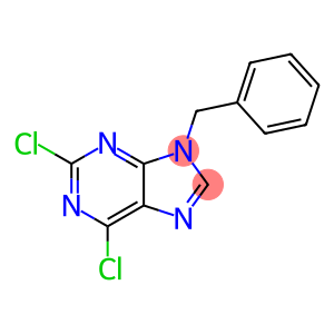 9-benzyl-2,6-dichloropurine