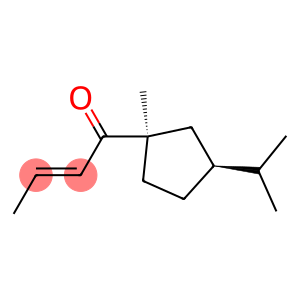 2-Buten-1-one,1-[(1R,3S)-1-methyl-3-(1-methylethyl)cyclopentyl]-,(2E)-(9CI)