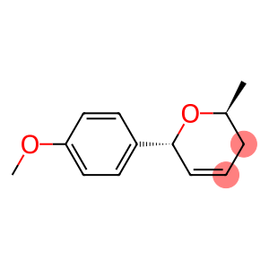 2H-Pyran,3,6-dihydro-6-(4-methoxyphenyl)-2-methyl-,(2S,6R)-(9CI)