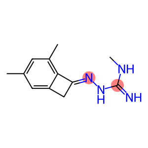 Hydrazinecarboximidamide, 2-(3,5-dimethylbicyclo[4.2.0]octa-1,3,5-trien-7-ylidene)-N-methyl- (9CI)
