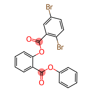 2-(phenoxycarbonyl)phenyl 2,5-dibromobenzoate