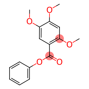 phenyl 2,4,5-trimethoxybenzoate