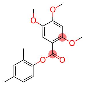 2,4-dimethylphenyl 2,4,5-trimethoxybenzoate