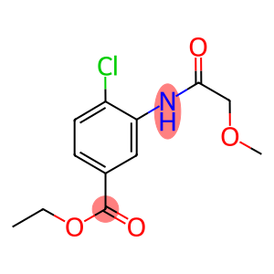 ethyl 4-chloro-3-[(methoxyacetyl)amino]benzoate