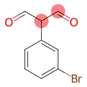 2-(3-bromophenyl)propanedial