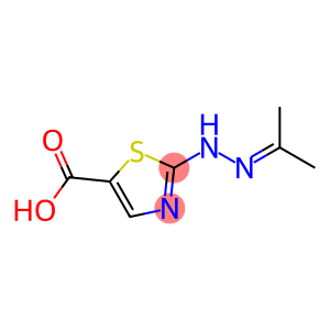 5-Thiazolecarboxylicacid,2-[(1-methylethylidene)hydrazino]-(9CI)