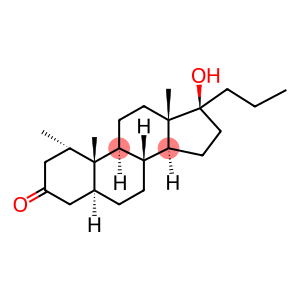 17beta-hydroxy-1alpha-methyl-17alpha-propyl-5alpha-androstan-3-one