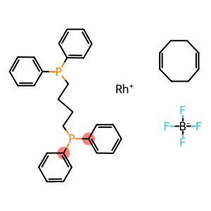 [bis(diphenylphosphino)butane](cyclooctadiene)rhodium BF4