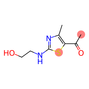 Ethanone, 1-[2-[(2-hydroxyethyl)amino]-4-methyl-5-thiazolyl]- (9CI)
