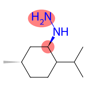 Hydrazine, [5-methyl-2-(1-methylethyl)cyclohexyl]-, [1R-(1alpha,2ba,5alpha)]- (9CI)